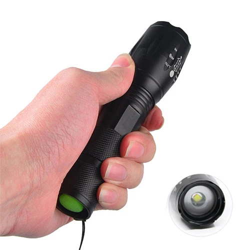 2000 Lumen High Power Rechargeable LED Flashlight T6 Torch Tactical G700  Flashlight