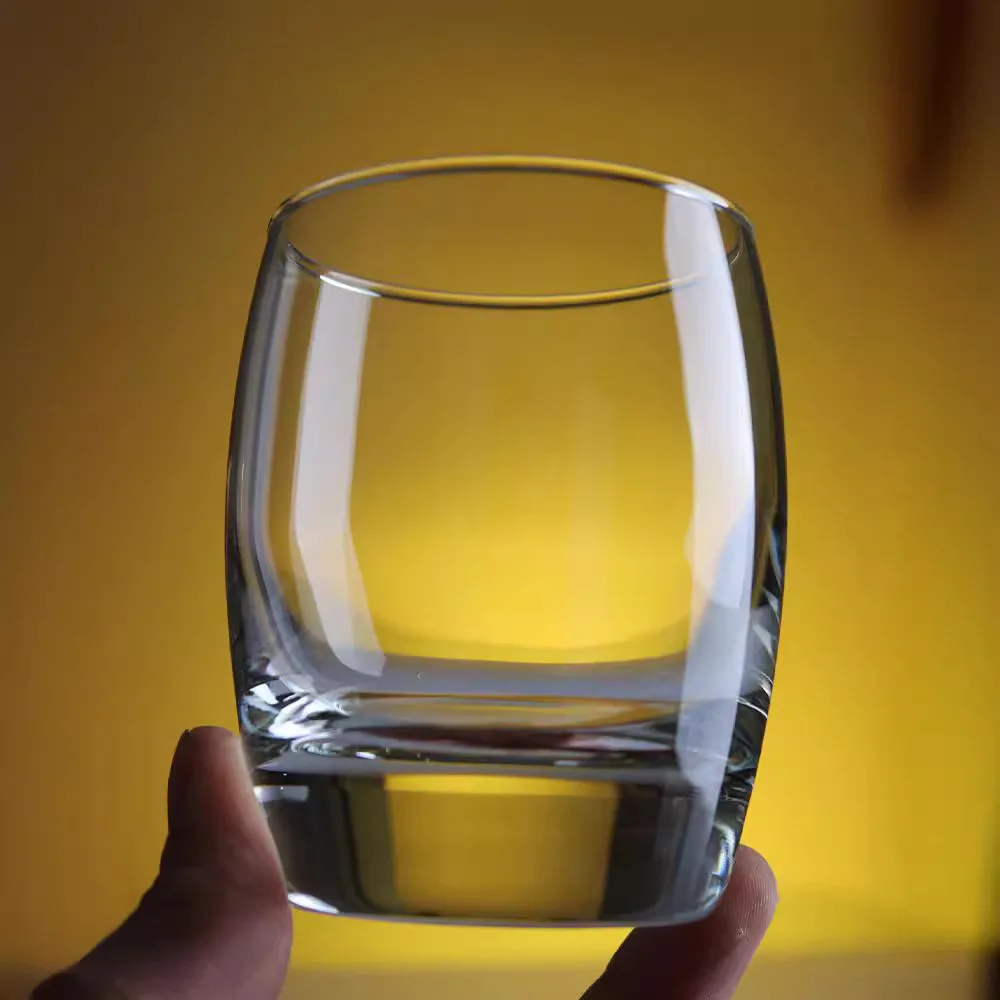 Wholesale Custom Extra Thick Base Libbey Wine Glasses 266ml for Glencairn Tumbler Whiskey Glass Lead Free Transparent Design