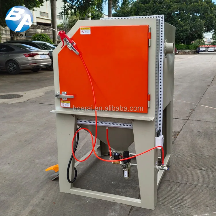 Closed Cycle Sandblasting Machine Large Space Sandblasting