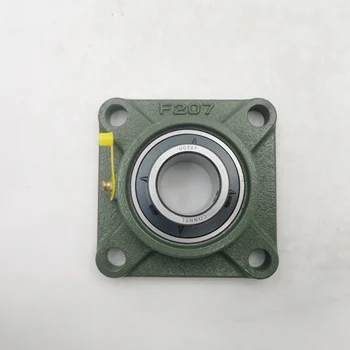 UCF207 Cast Iron Pillow Block Bearing Housing Grease Lubricated for Steel Material Farm Model Conveyor System UCP Model Number