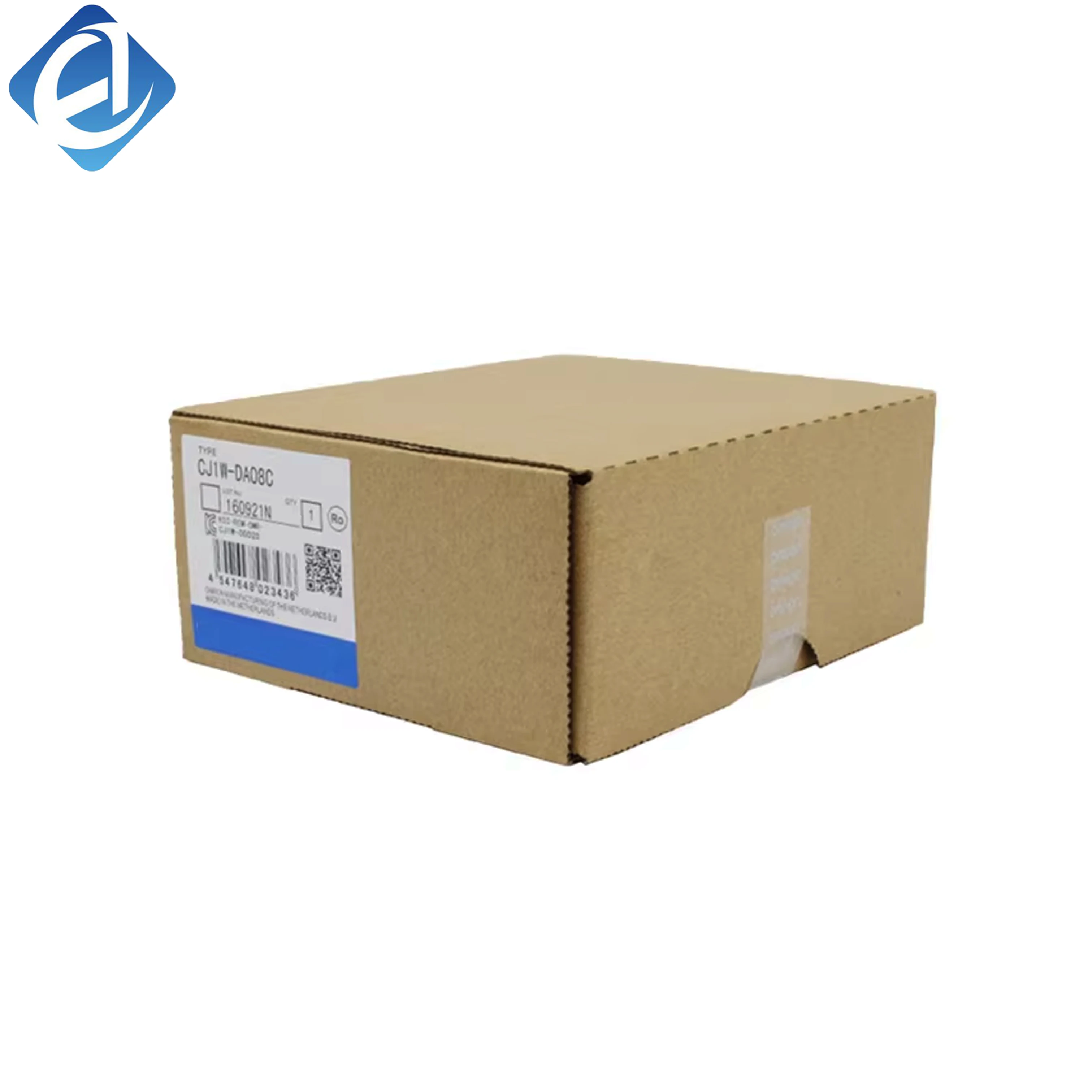 New Original Omron CJ1W-DA08C analog output module with 8 channels. High-precision signal output, great anti-interference. Compatible with CJ1 PLC series, widely used for industrial flow, pressure and speed adjustment control.