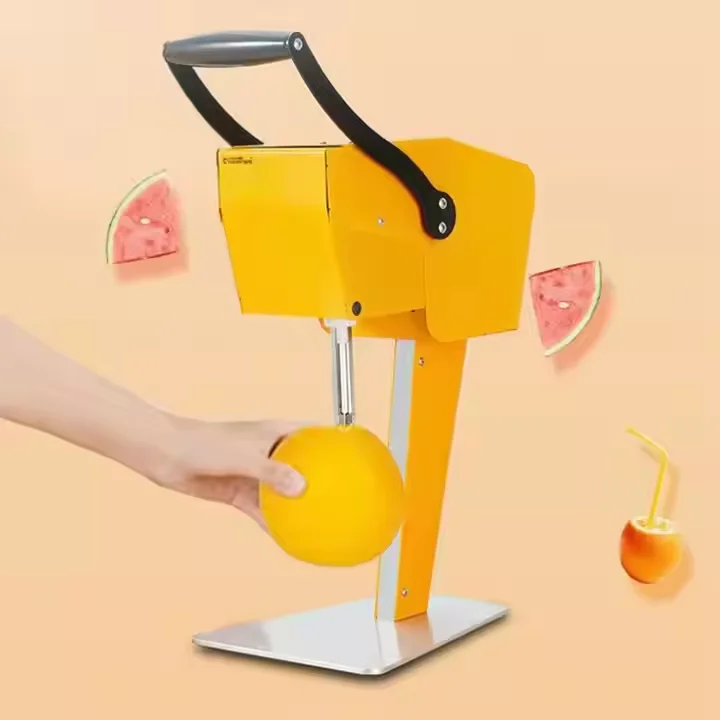TEBAK Commercial Automatic Pineapple Fresh Fruit Juice Machine Orange Juice Machine Fruit Juicing Making Maker Extractor