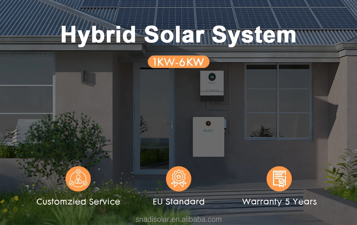 10KW Hybrid off Grid Solar System for Home - Complete Set