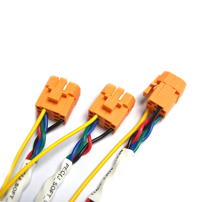 Custom Electronic Cable Assembly Switch Copper Wire Socket Connector PTFE PVC Wiring Harness Terminal Socket Connector Cable