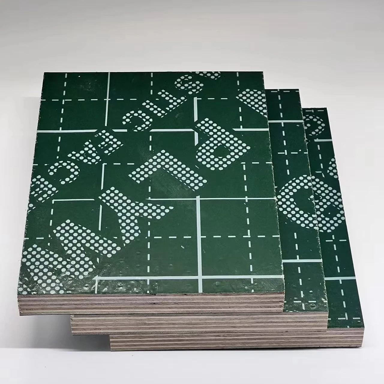 1220x2440mm Waterproof Hardwood Core pp Plastic Coated Film Faced Plywood