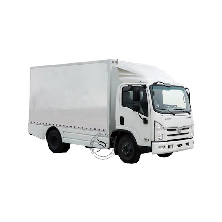 High quality 210km mileage 7 tons light 4x2 cargo small electric truck