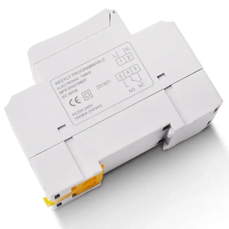 7 Days Programmable Digital Timer Switch Relay Control 220V 230V 6A 10A 16A 20A 25A 30A Electronic Weekly