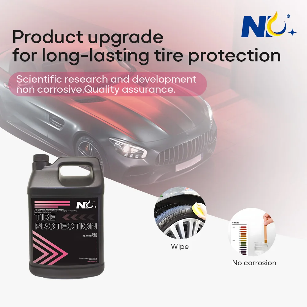 4l High Quality Tire Coating Spray Nano Ceramic High Gloss Car Care ...