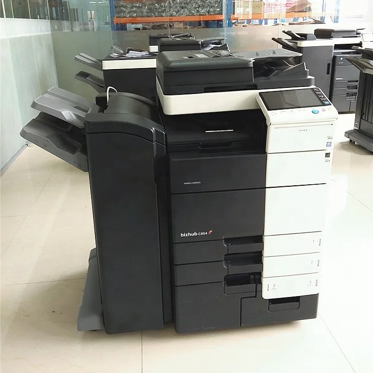 Cheap Photocopy Machine Printer Digital Color Printer for Konica Minolta Bizhub C654 Used Copier Brother Tn423  Fotocopiadora