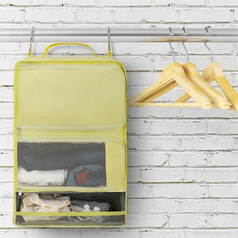 Elezay, Organizer cubico portatile, da appendere, per bagagli