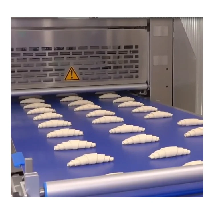 High Yield 50g Frozen Croissant Making Machine Dough Roller Machine Dough Sheeter