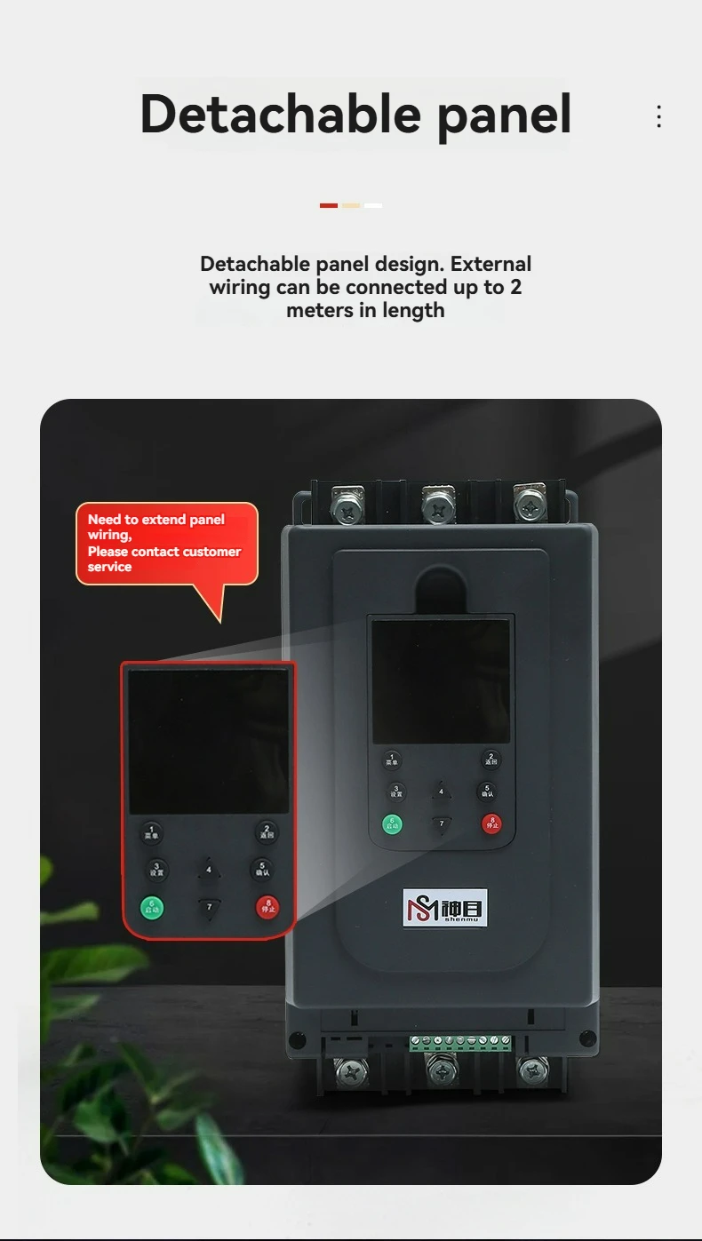 380V 1.5kw HL7000 Single Phase to 3 Phase Inverter AC Variable Frequency Drive Converter VFD
