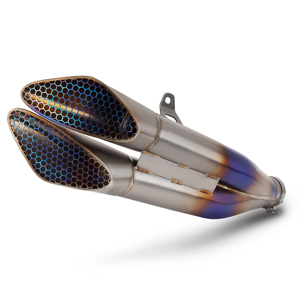 Honey SE-26V (管理カ) GP Racer Titanium Honeycomb Forged Slip-On Exhaust Kit for