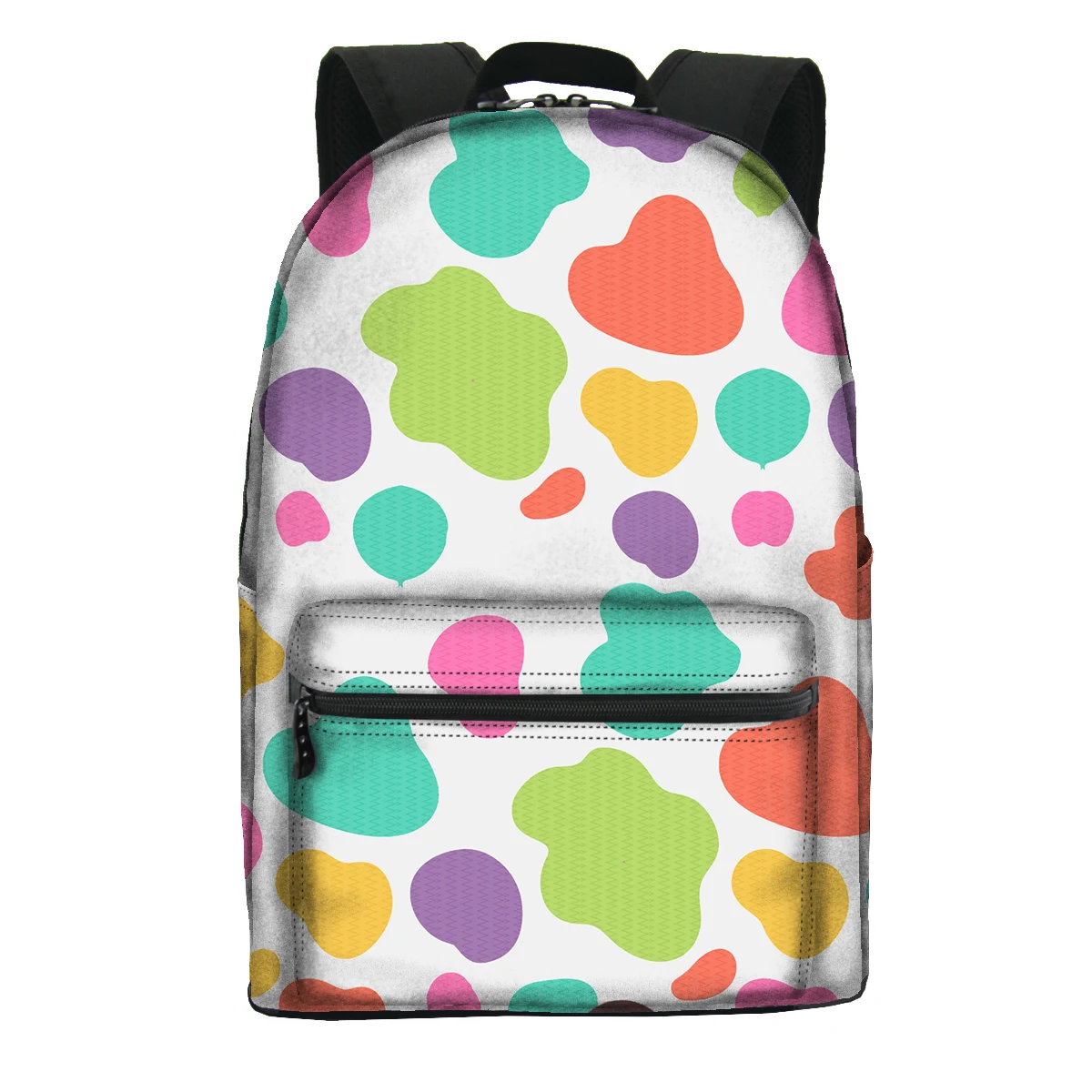 ONE2 Design Custom Printed School Backpack for University Students Teenagers Made of Polyester for College Use