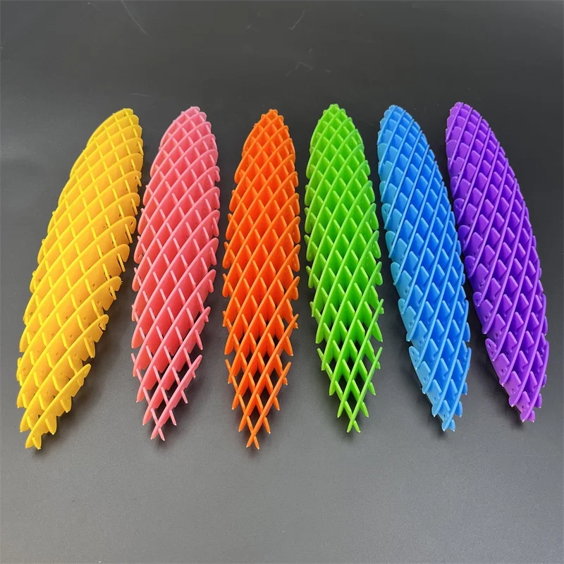 Factory Stock Sensory Worm Pocket Fidget Toys Stress Relief Worm Toys ...