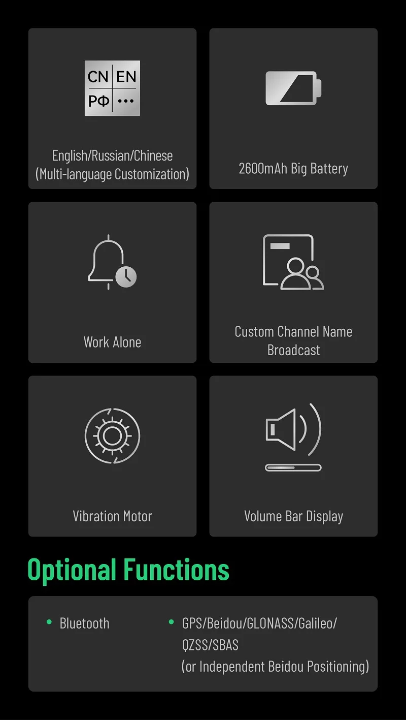 QUANSHENG New MX500 DMR Digital Walkie Talkie CCC Certification 5W Two Way Radio OLED HD Display