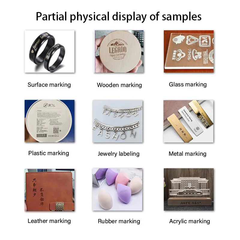 Mini Portable Laser Marking Machine, Hardware Engraving Machine, Desktop Laser Engraving Machine