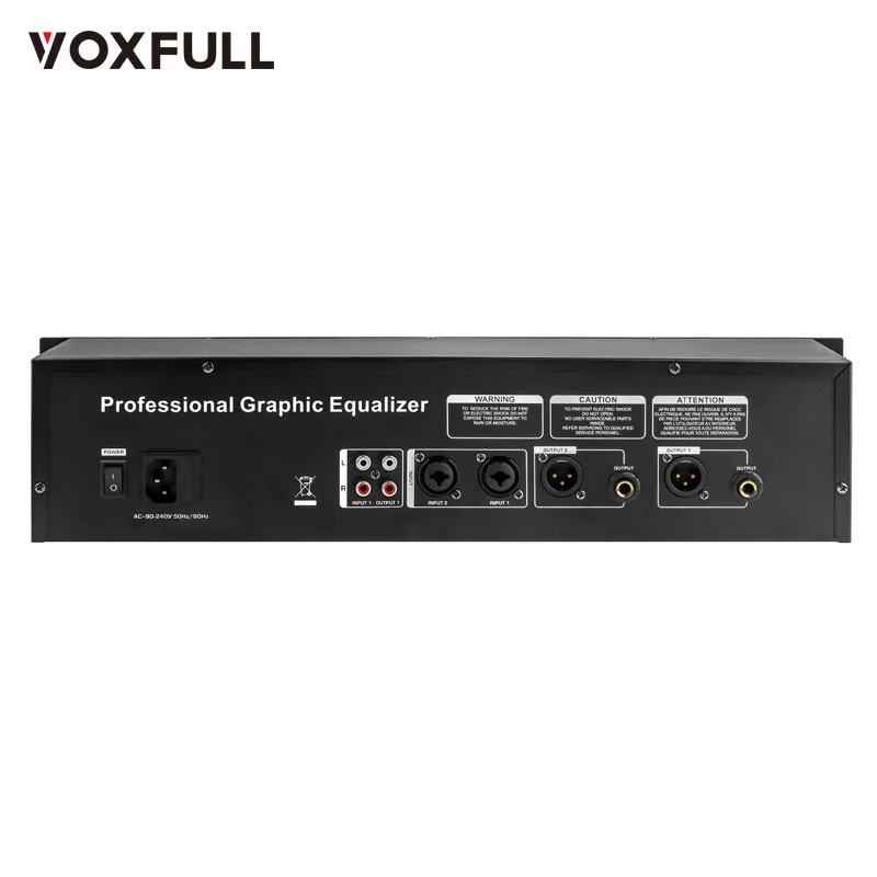 Voxfull EQ-888S высококачественный высокопроизводительный графический эквалайзер для профессионального DJ