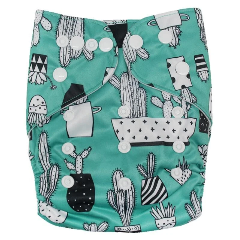 
 Высококачественный Регулируемый Карманный стильный Водонепроницаемый моющийся многоразовый тканевый подгузник  