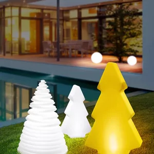 16-Color LED Remote Control Christmas Tree Lamp Garden Lights for Decorative Garden Decor RGBW Color Temperature