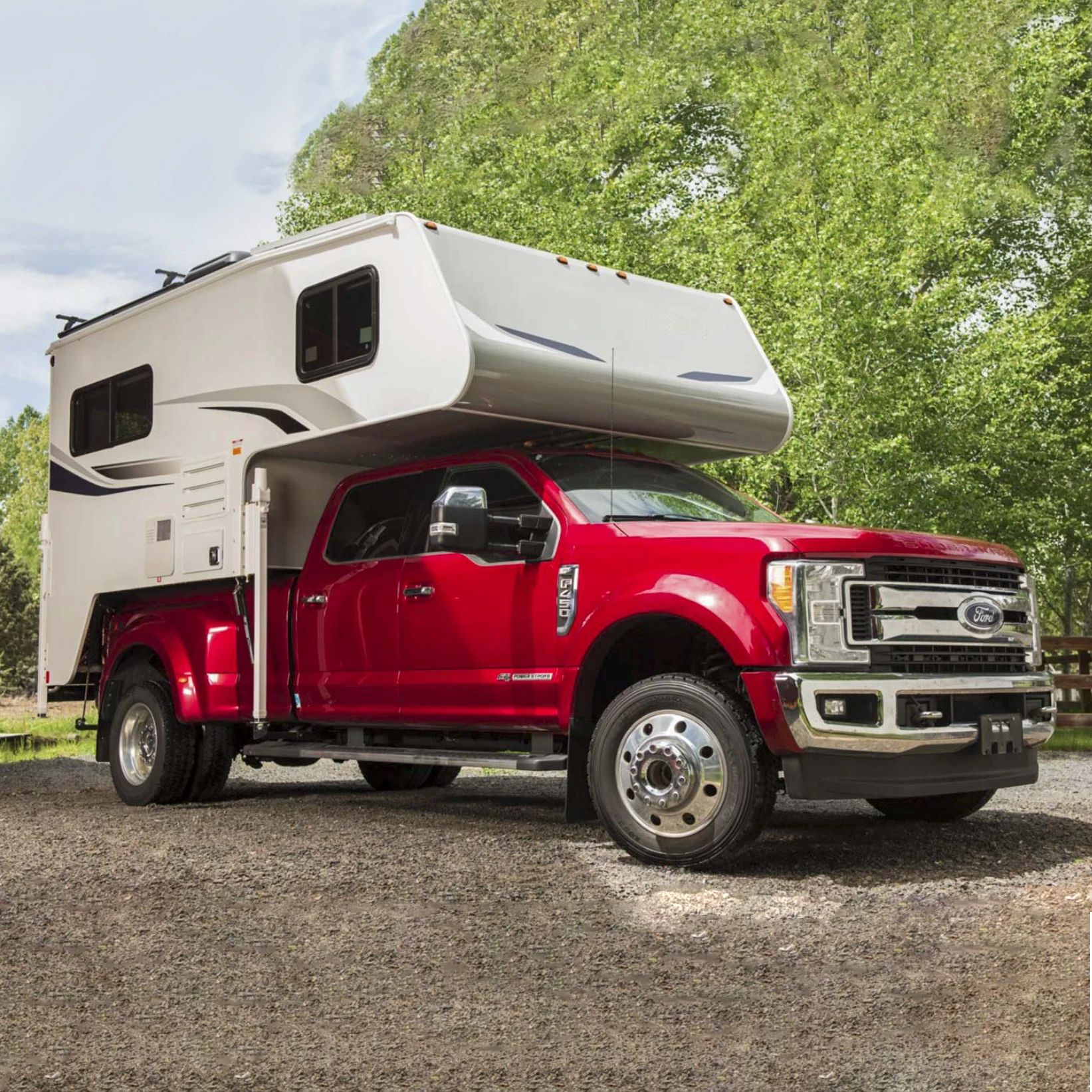 Ecocampor Slide on Camper Truck Bed Camper Hard Shell Camper with AC ...