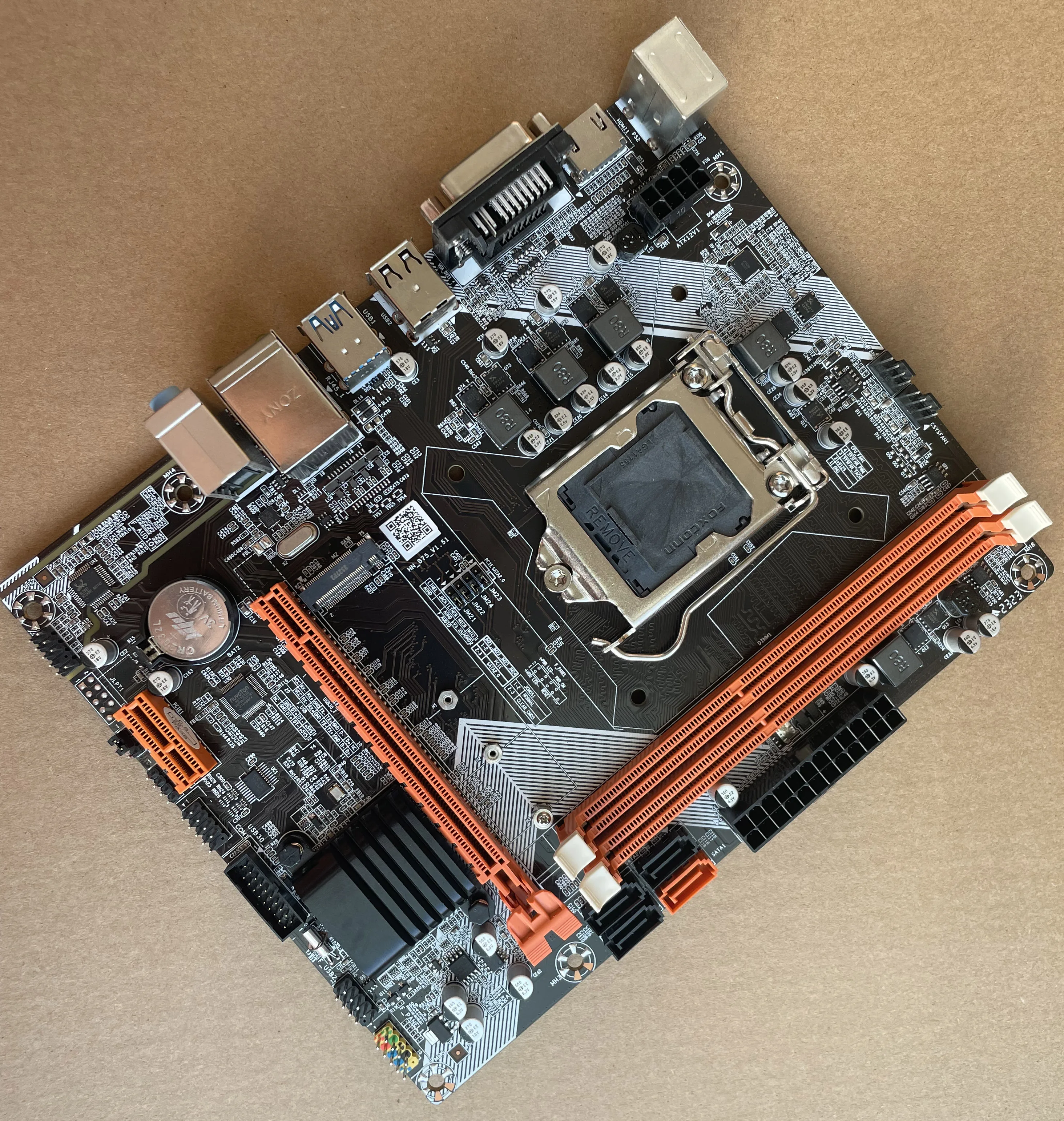 B75 Chipset Lga1155 DDR3 Desktop Motherboard CPU Combo Intel I3 I5 I7 4Th  Generation Gaming Computer Mainboard