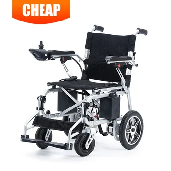 Special Offer for the Elderly and Disabled Special Intelligent Fully Automatic Steel Frame Electric Wheelchair Folding