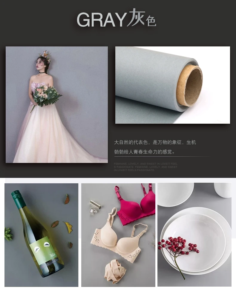 2.72x11m Roll Photography Studio Photo Shoot Backdrop Solid Color