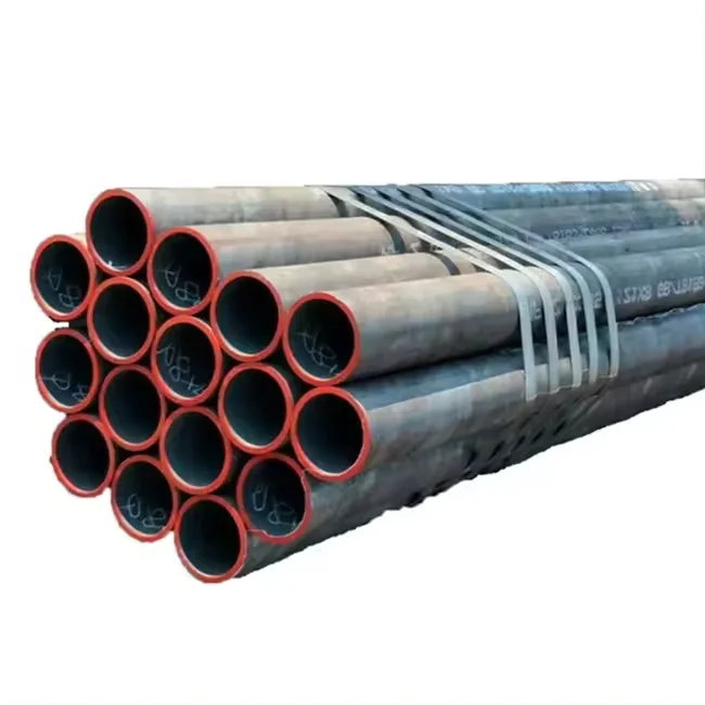 Api 5l Erw Pipeline Straight Seam Electric Resistance Welded Carbon Steel Seamless Pipe  steel pipe factory