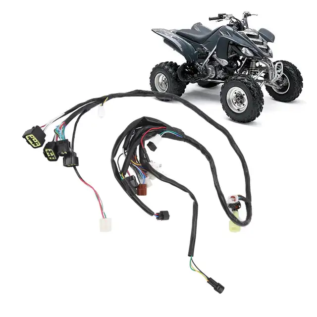 Electrical Wiring Wire Harness Replacement for Yamaha Raptor 660 660R YFM660R 2002-2004 5LP-82590-10-00