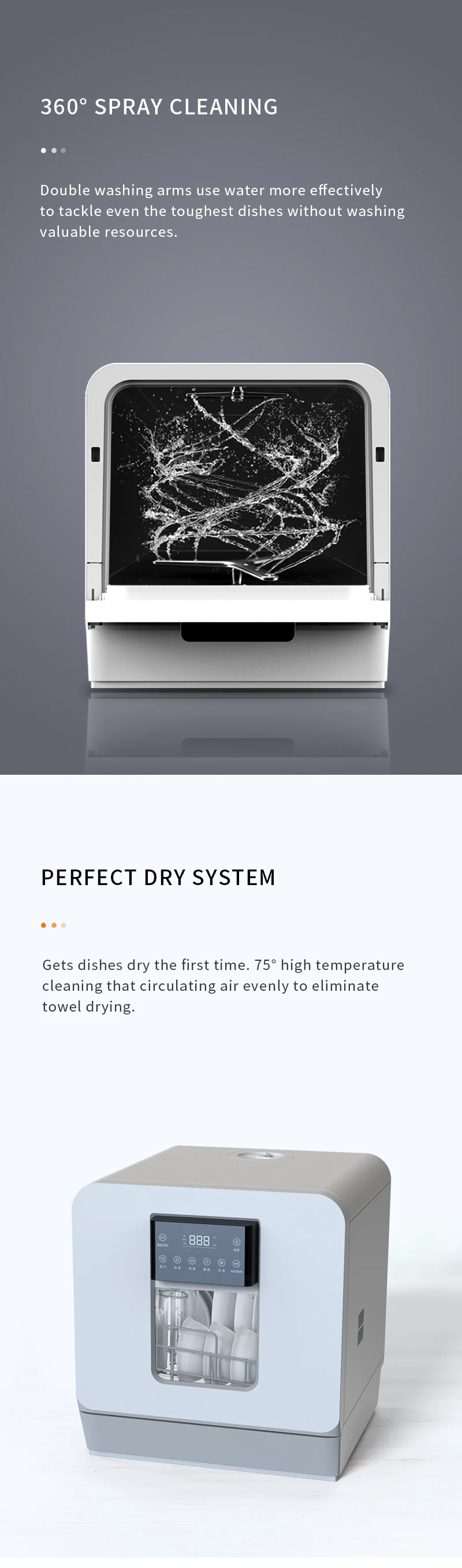 Dish washer Kitchen household appliances Smart mini dish Washing machine Mini Dish Washer Machine for home
