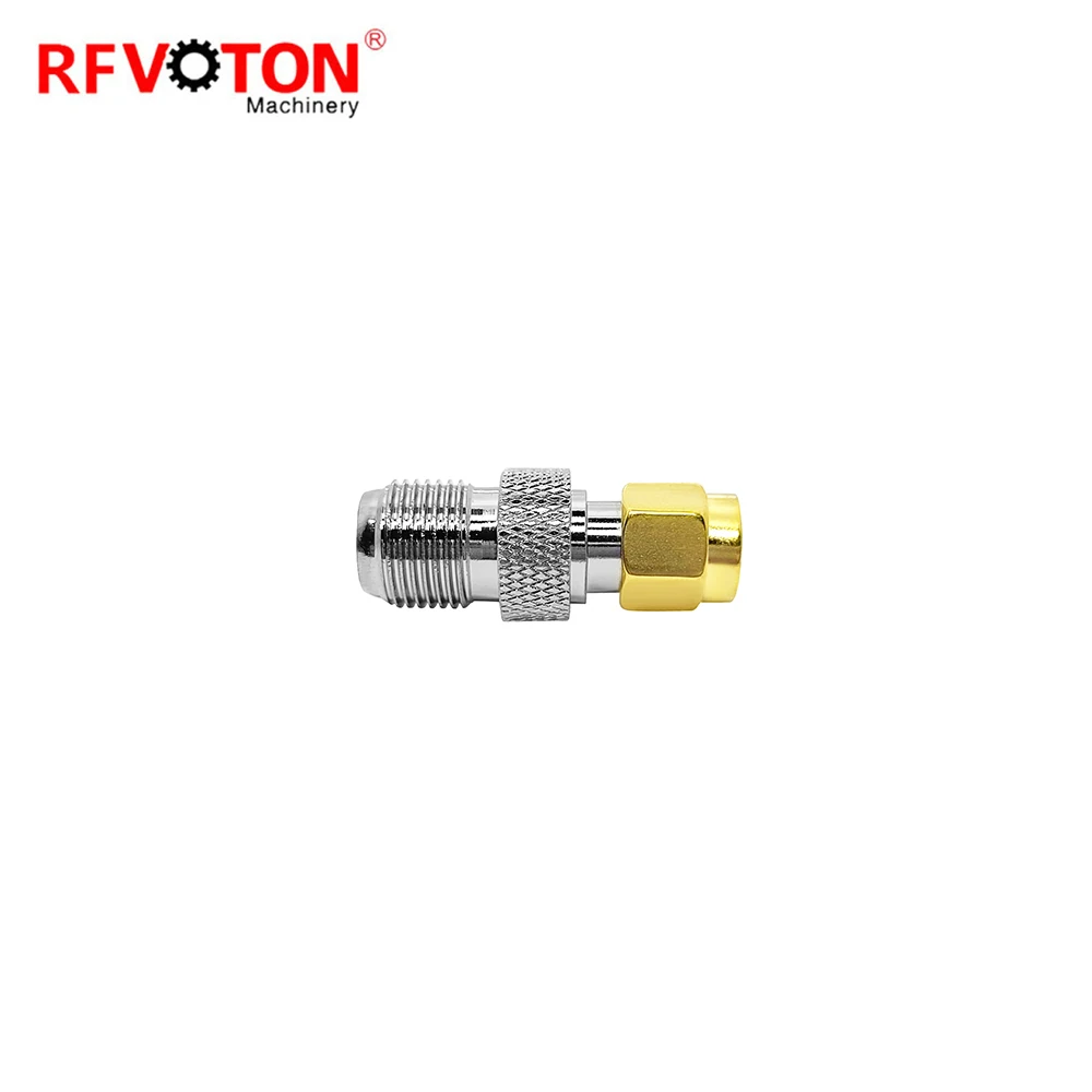 Factory directly Quality assurance F female jack to SMA male plug RF Coax Coaxial Adapter connector Converter in stock factory