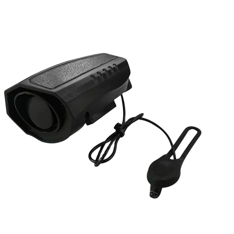 Спортивные велосипедные аксессуары ультрагромкий динамик черный Электронный велосипедный 6 звуковых сигналов звонок велосипедная сирена гудок Звонок