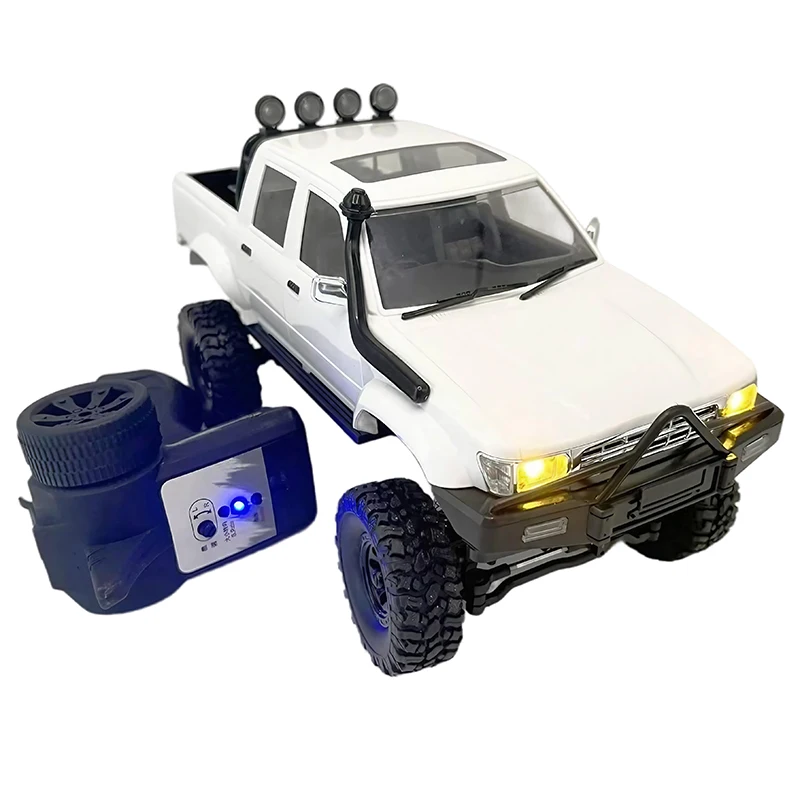 HLSFWDRIVE RC Rock Crawler 4x4 RC Truck 1/16 Escala RC Crawler WPL C64-1 Camión De Control