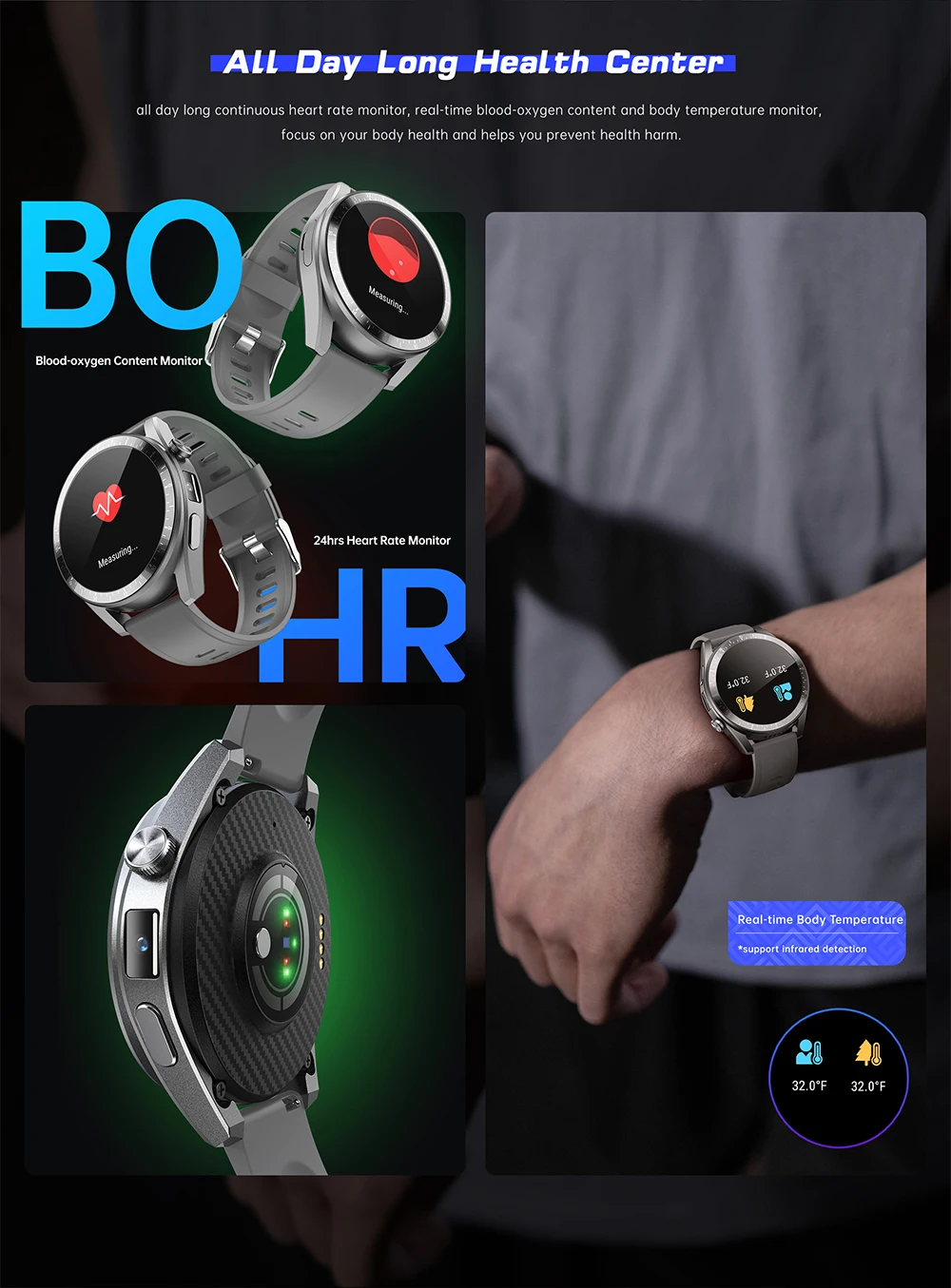 2022 Android Phone Call Heart Rate WIFI GPS Tracker 4g Smart Watch with Sim Card Slot
