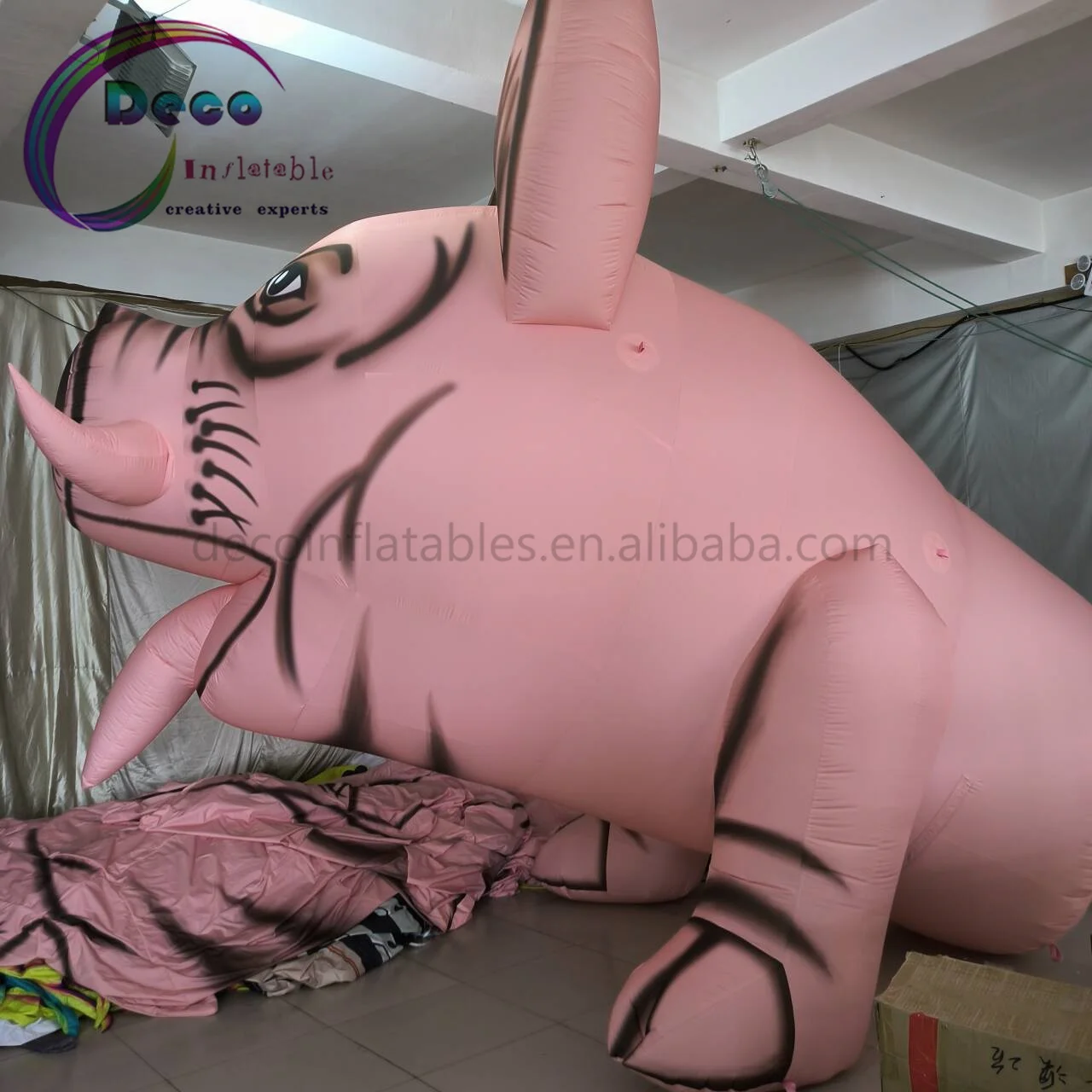 Newest pink Giant Inflatable Pig for Advertising Promotion