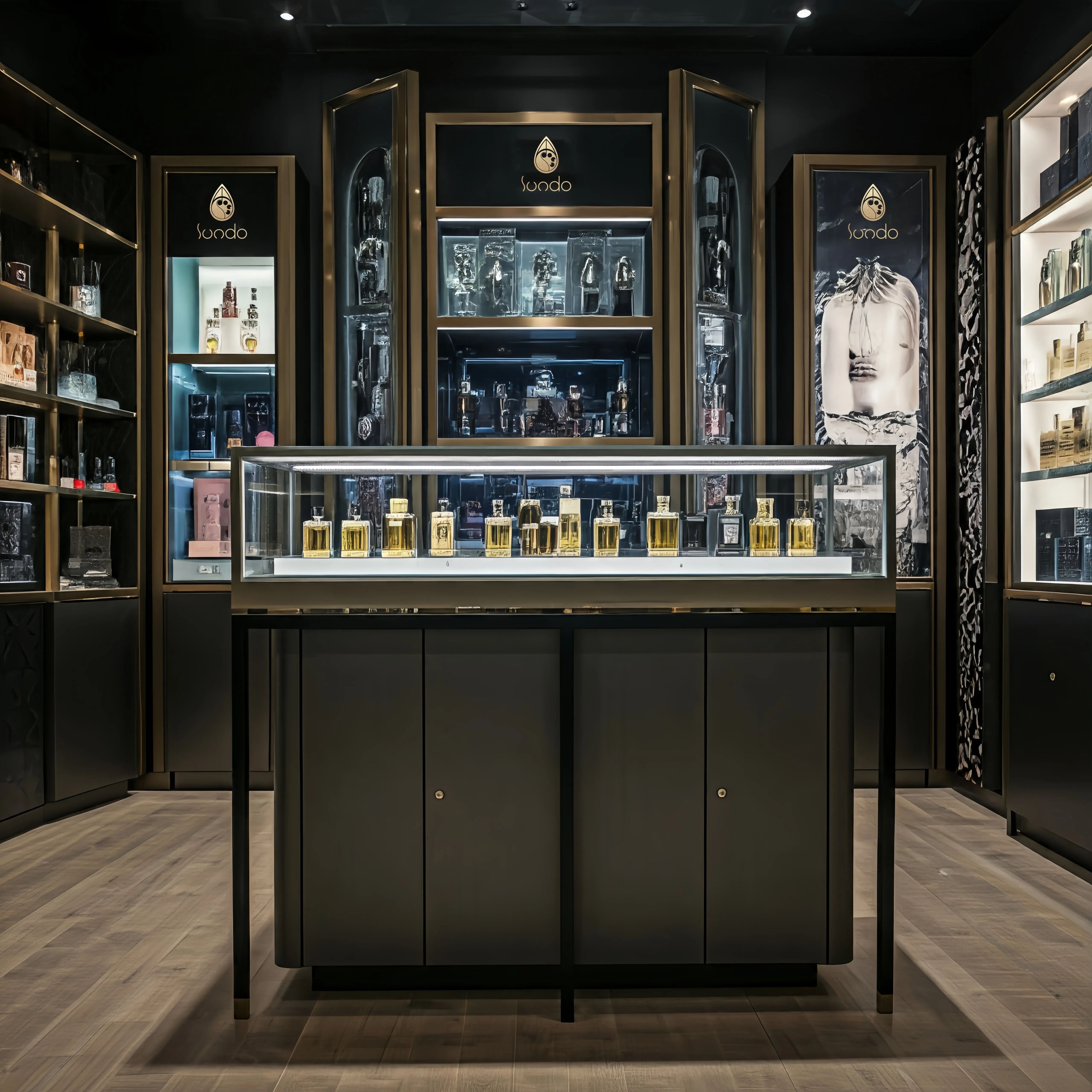 SUNDO Hign End Perfume Shop Interior Design Modern Style Cosmetic Shop ...