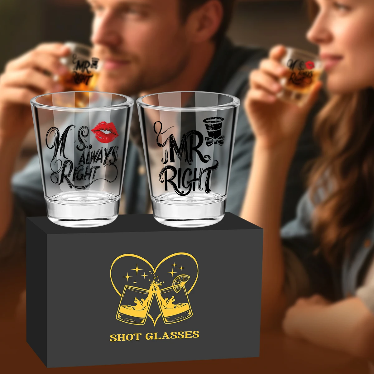 Shot Glasses 50th Birthday Party Favors Set - 50 Acrylic Shot Glasses With  Thank You Tags \u0026 Organza Bags (35ml Capacity Wedding Favors, image size:1200x1200