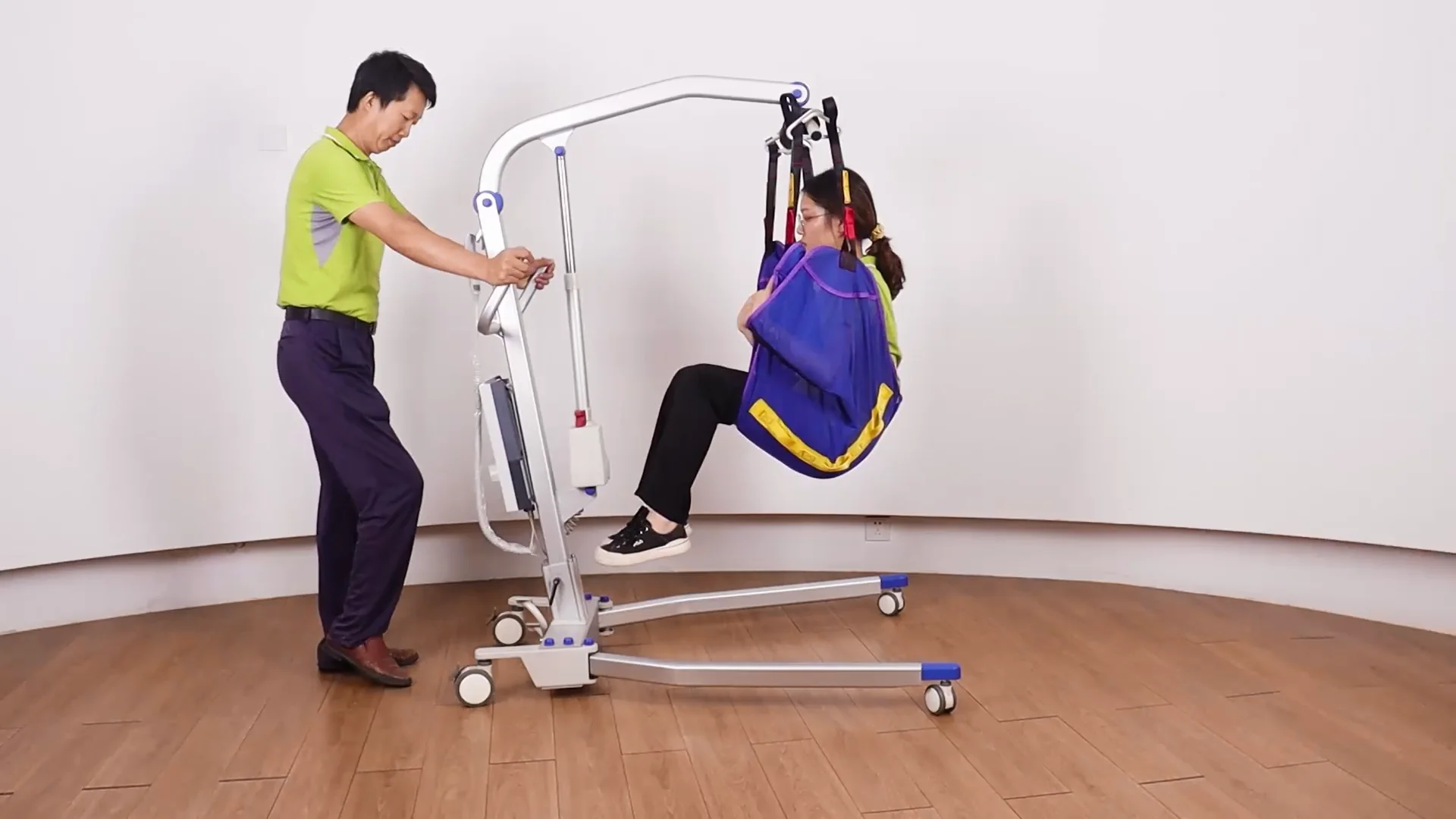 Handicapped Transfer Patient Lift Hoist Aluminum Patient Transfer Lift