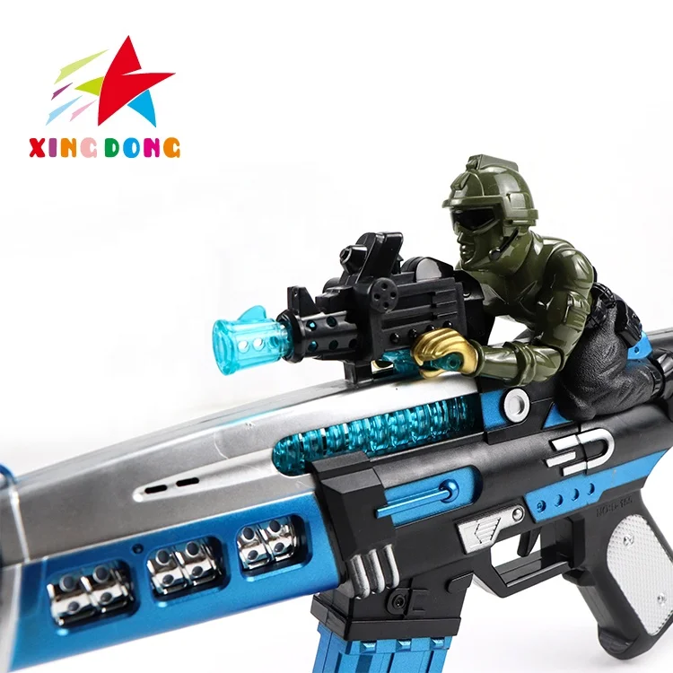 DIY sniper  Gun Toys China Wholesale  electronic kids gun with light and voices