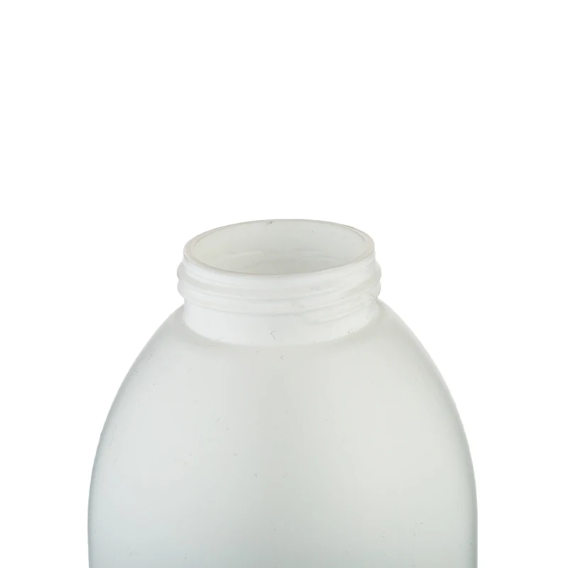 Eco Friendly PE Plastic Bottles 350ml 500ml 1000ml Round Thick Bottom Plastic Pump Bottles for Shampoo Packaging supplier