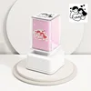Sello cuadrado para planificador con ventana estilo Instagram rosa - rosa - amor