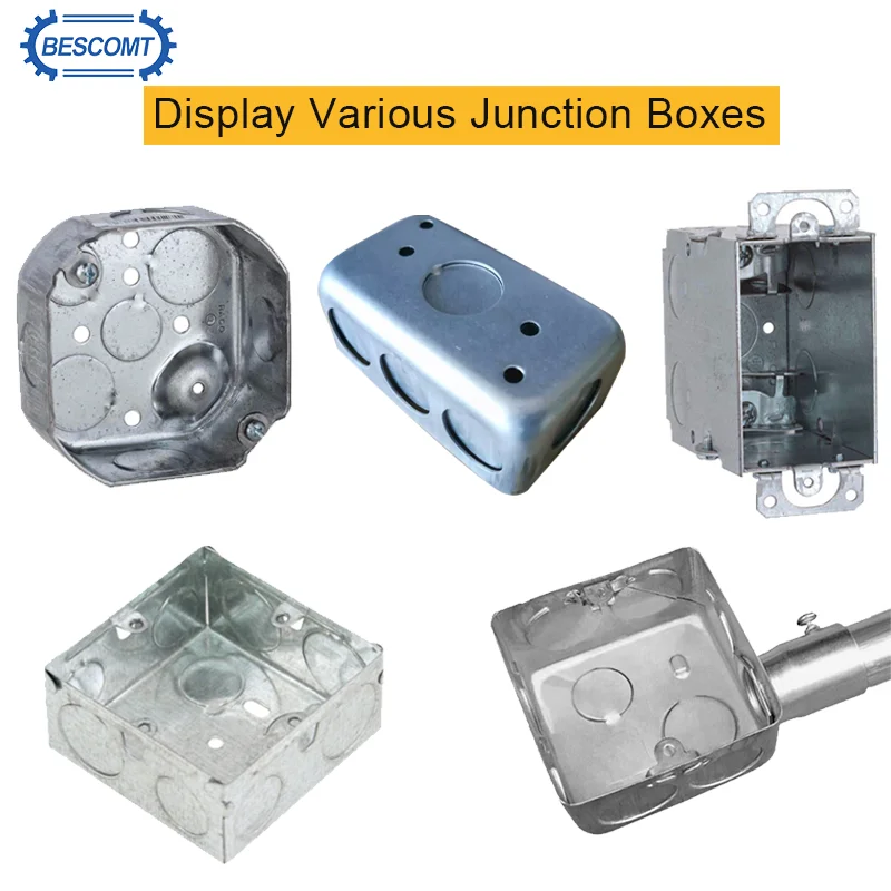 Electrical Modular Junction Box Making Machine Cnc Steel Metal Electric