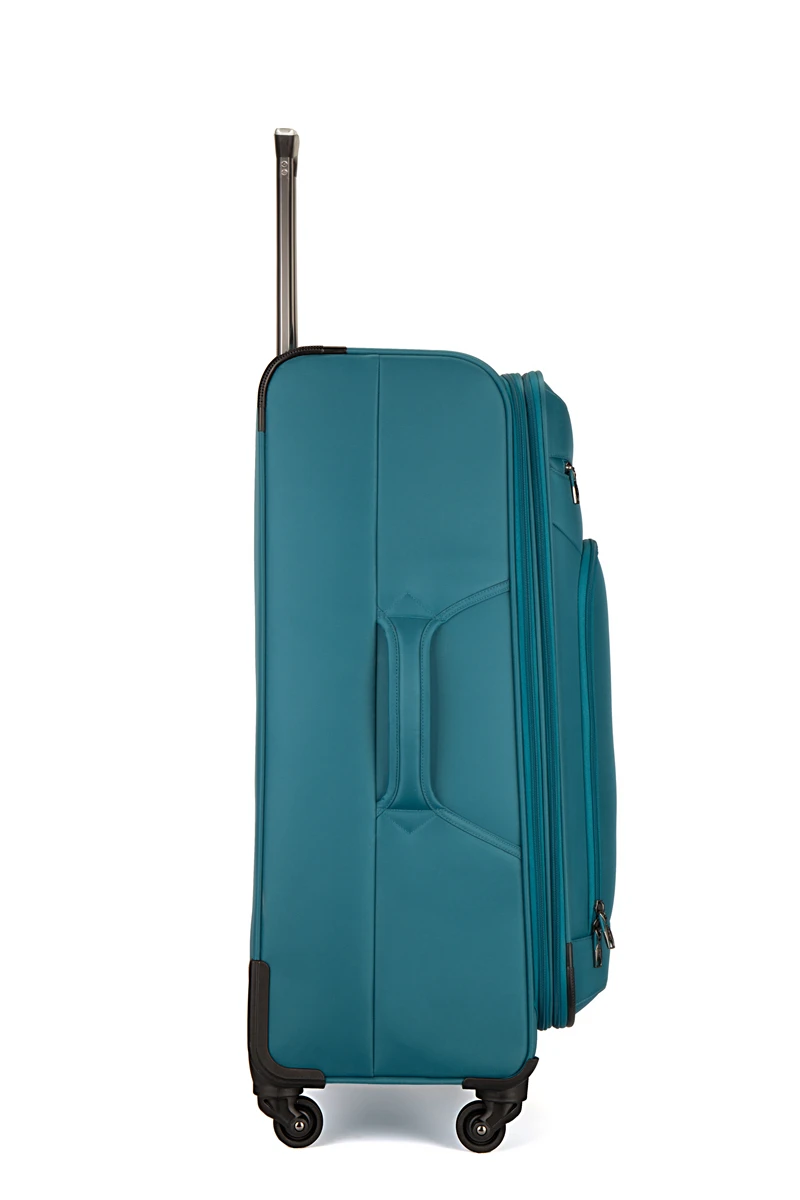 Custom Boarding Spinner Travel  Fabric Soft Luggage TSA Polyester 20 24 28inch  3 Pieces  Set Trolley Ride on Luggage