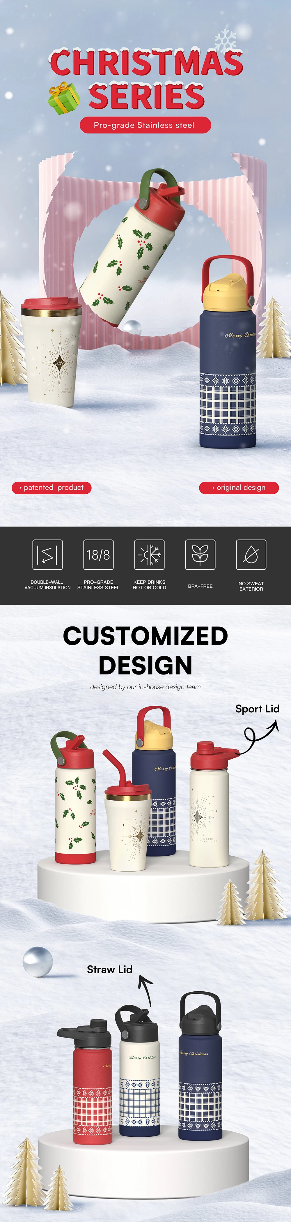 KOLINK Christmas Pattern Style 1
