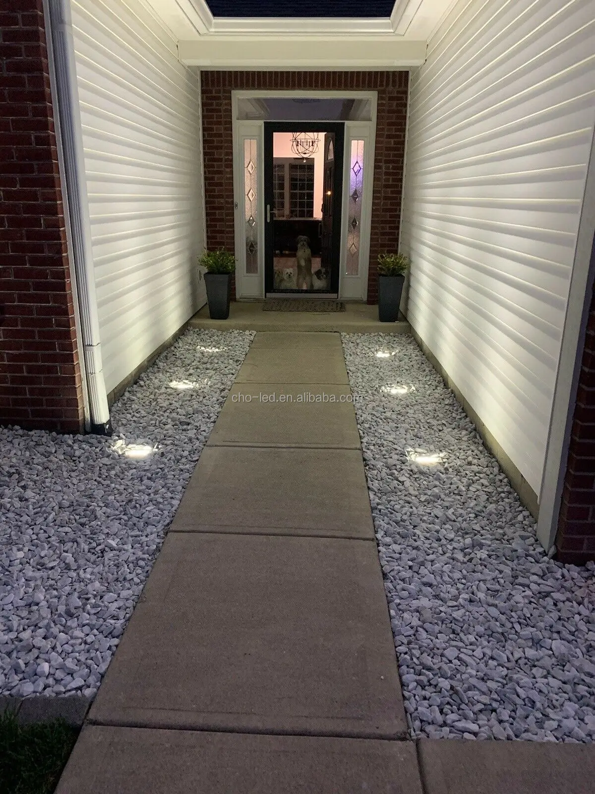 3W LED Outdoor Step Staircase Light Waterproof Wall Recessed Stair ...