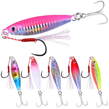 OEM High Quality Jig Slow Speed Metal Lead Saltwater Fishing Fast Vertical Jigging Lures Metal Jig with Hooks – Metal Jig – view 2