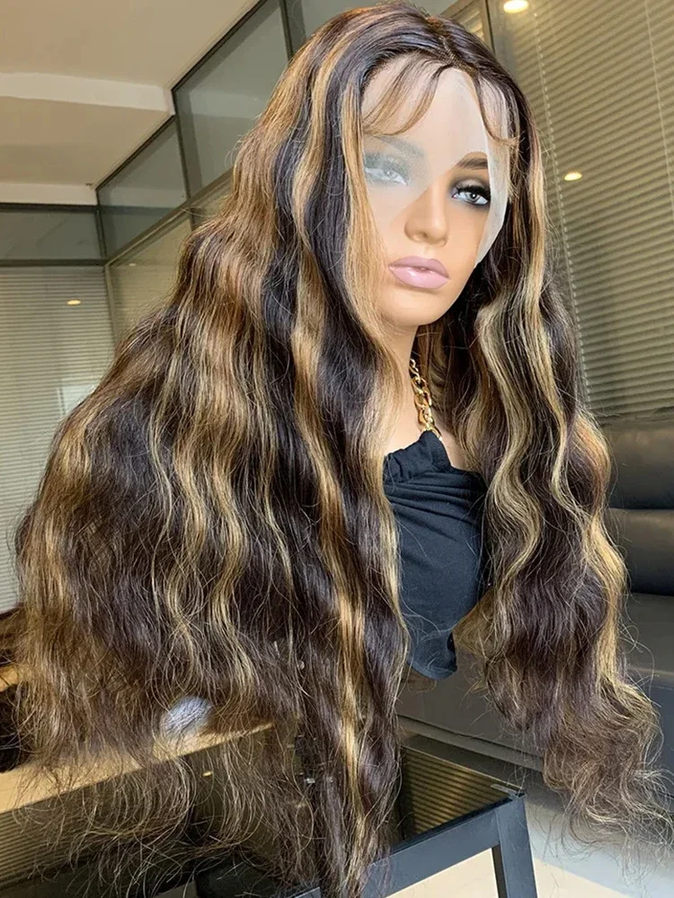 Parrucca lace front capelli veri body wave highlight p4 27_voghion.com