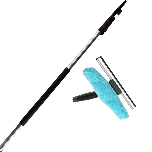 Швабра для мытья окон телескопическая опора 12/18/24/30 футов чистящего