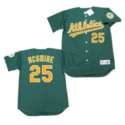 Catfish Hunter Men's Oakland Athletics Throwback Jersey - Gold